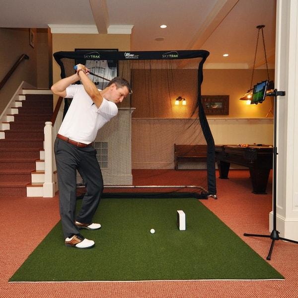 golf simulator home setup