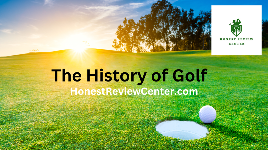 history of golf